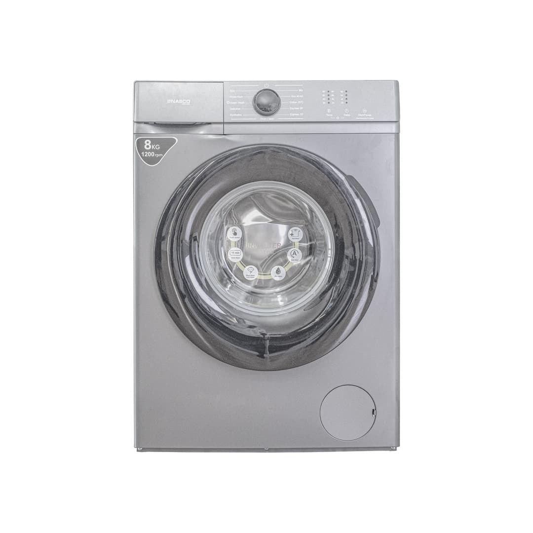 Nasco 8kg Front Load Washing Machine Nasflj8kgs