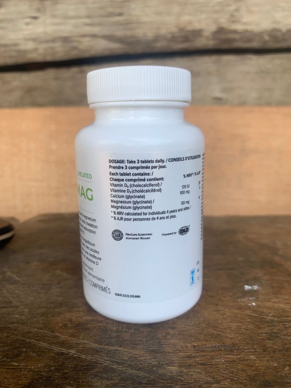 NeoLife Chelated Cal-Mag Dietary Supplement
