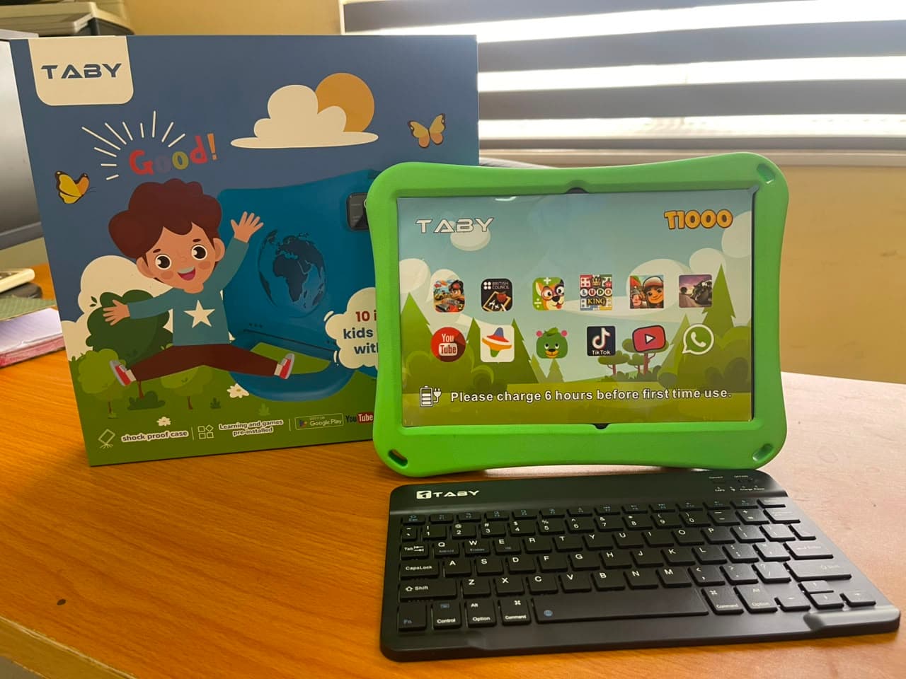 Taby 10 inch Kids Tablet Dual SIM