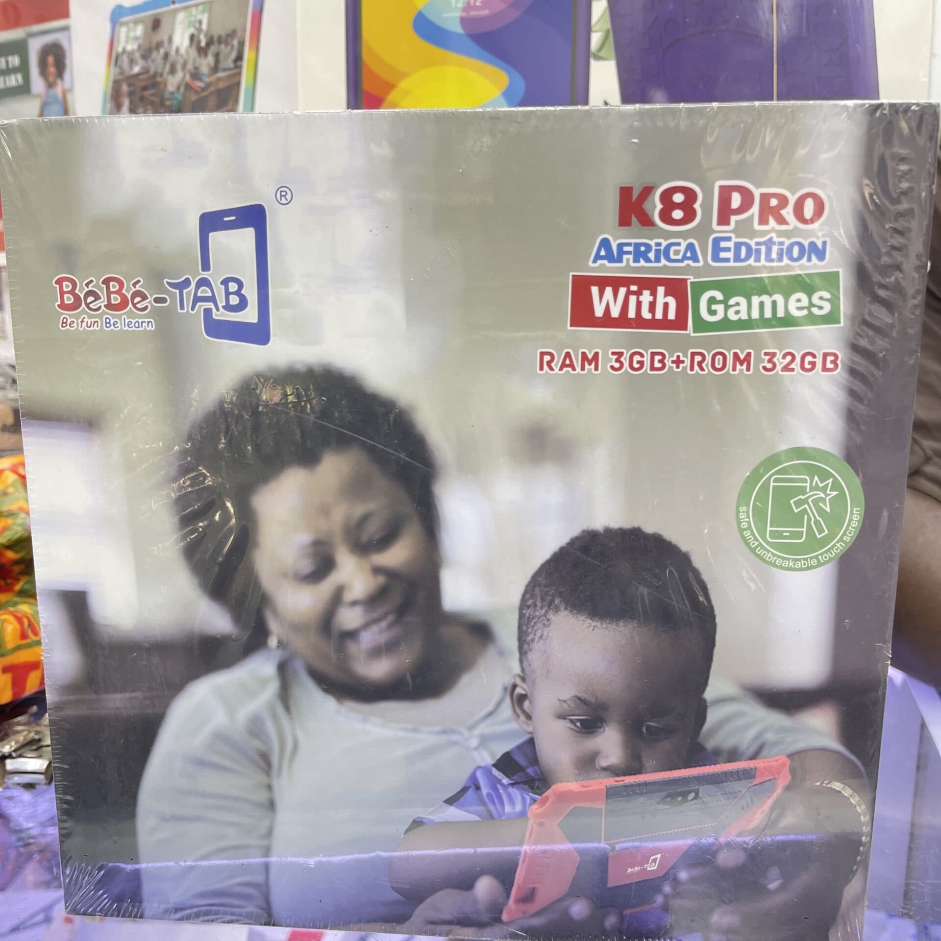 Bebe Tablet K8 Pro Africa Edition 3GB 32GB Wifi