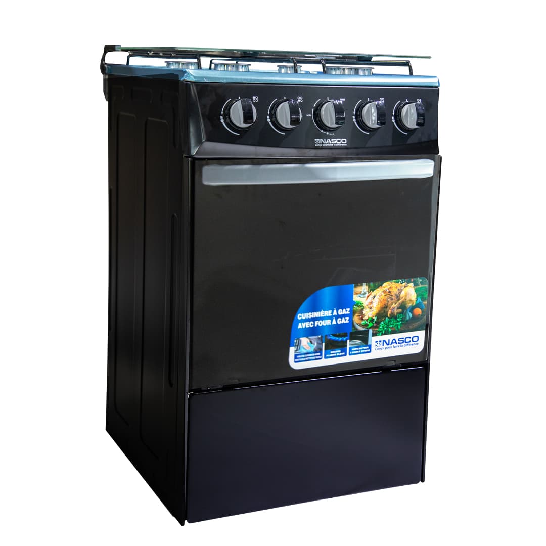 Nasco 4 Burner Gas Cooker Oven Nasgc 50x50b Ctz