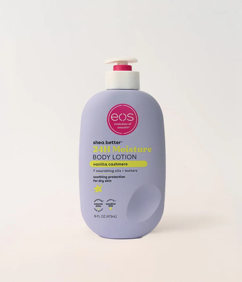 eos Vanilla Cashmere 24H Moisture Body Lotion – 473ml
