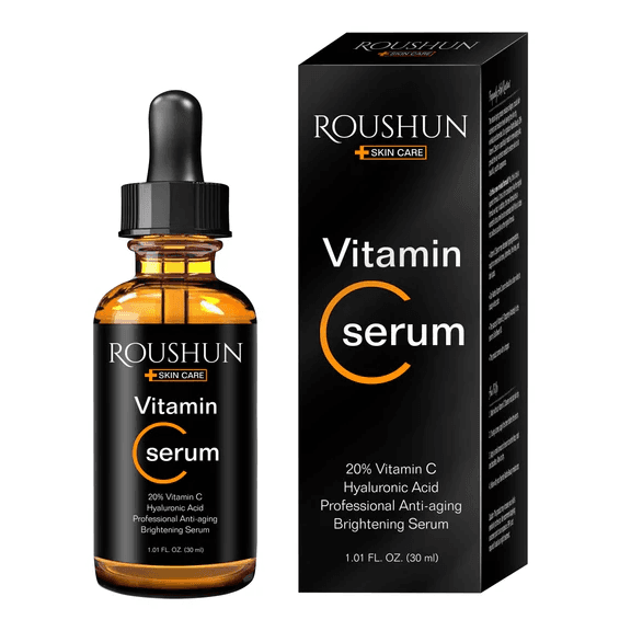 Vitamin C Face Serum - Brightening & Hydrating Serum with Hyaluronic Acid