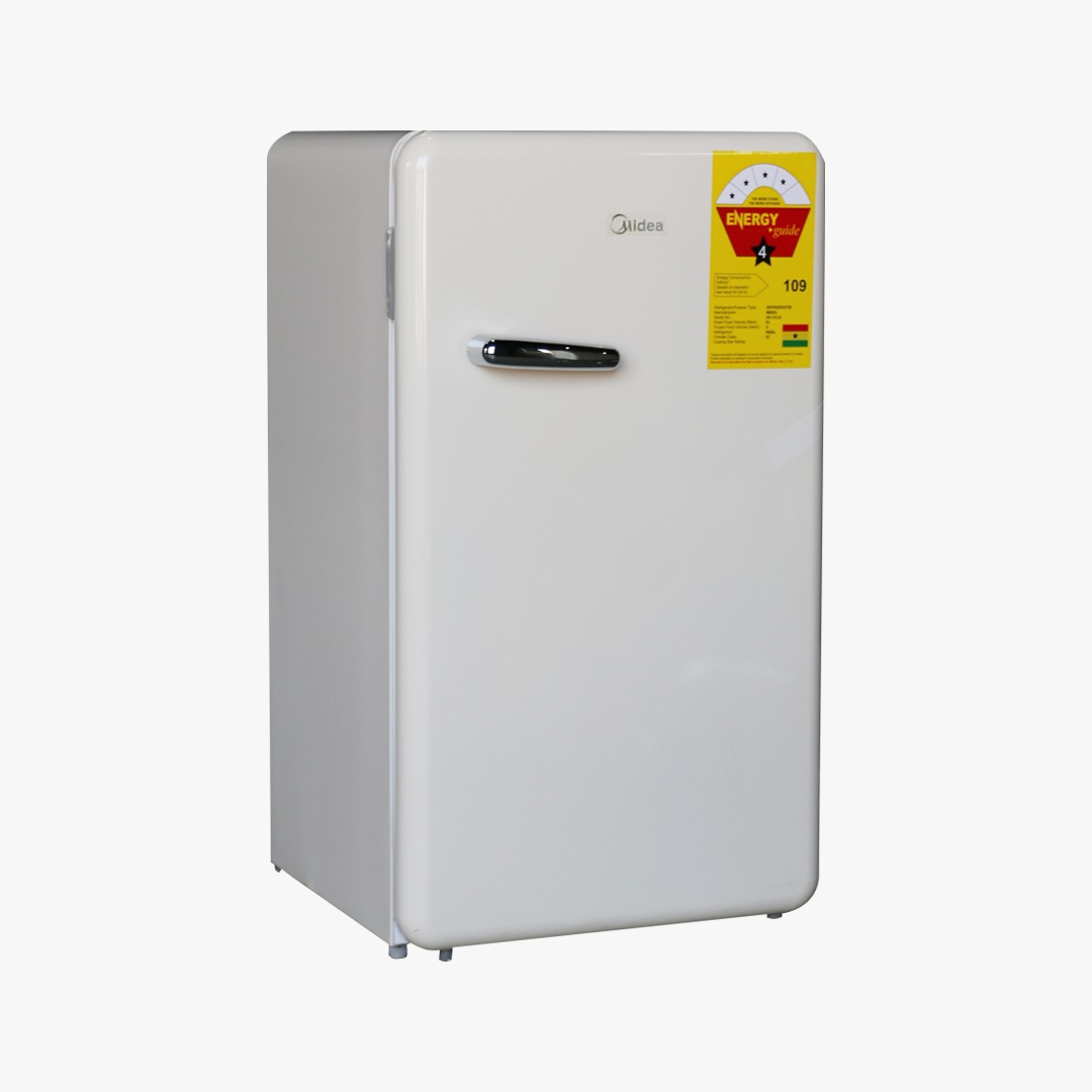Midea 93ltr Table Top Fridge White Hs-121ln-Retro