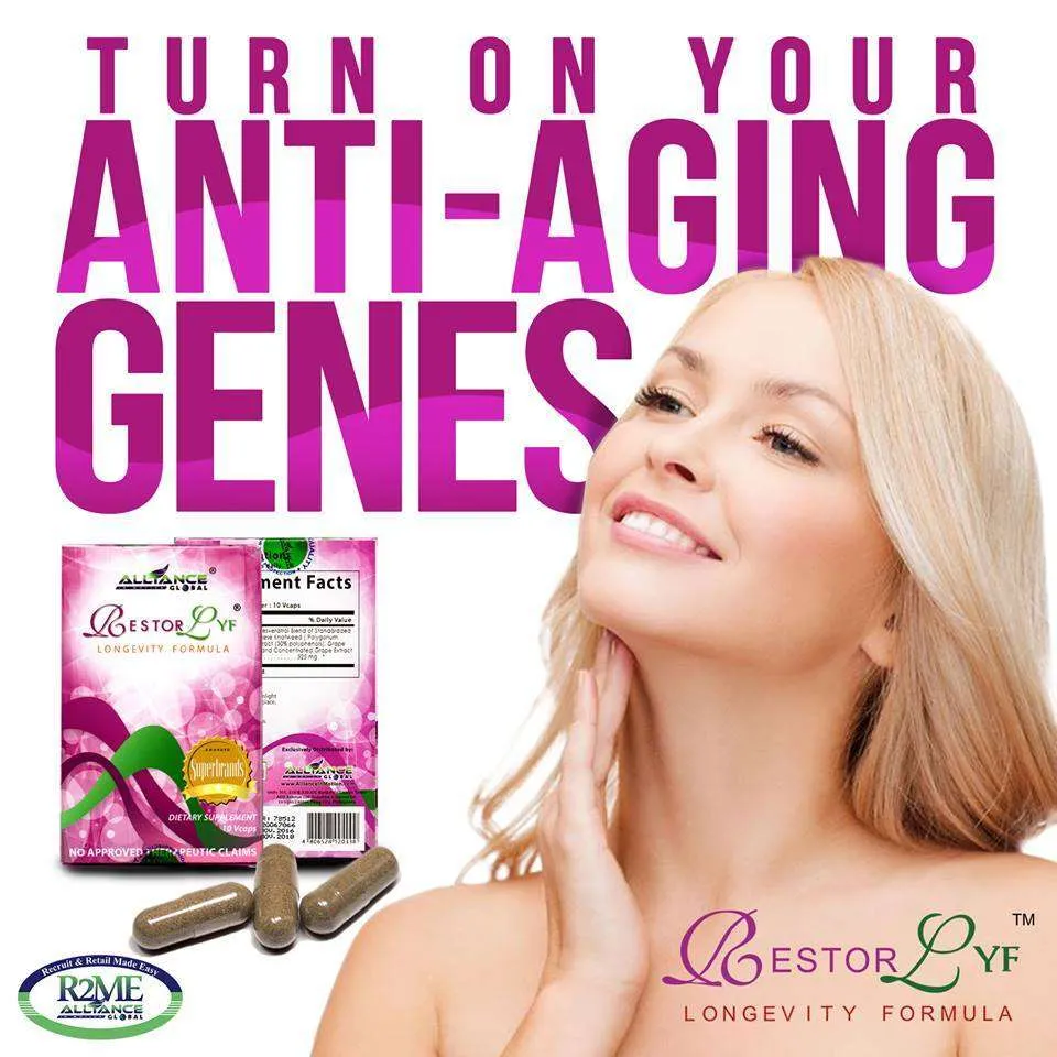 Restorlyf Longevity Anti-Aging Dietary Supplement