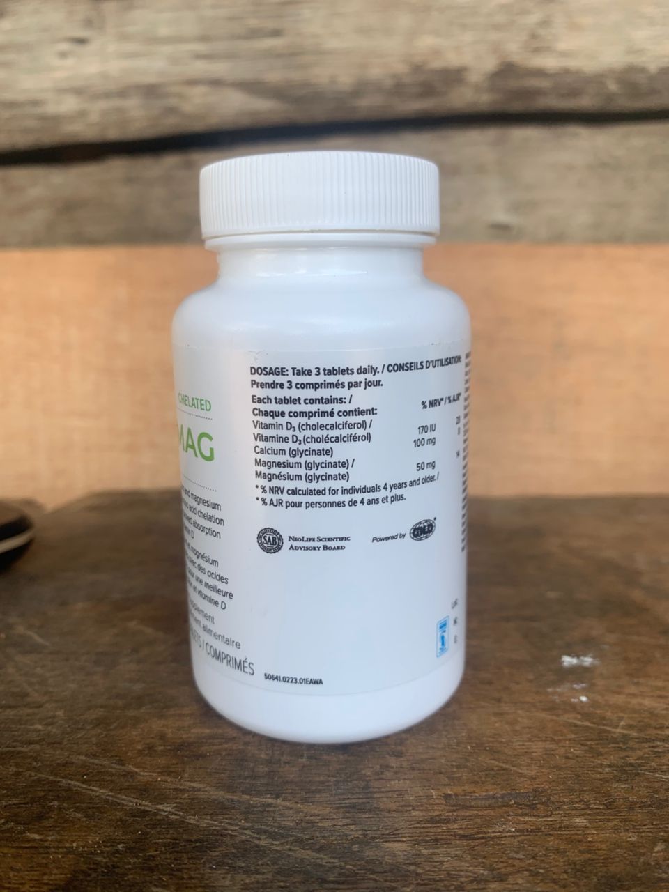 NeoLife Chelated Cal-Mag Dietary Supplement