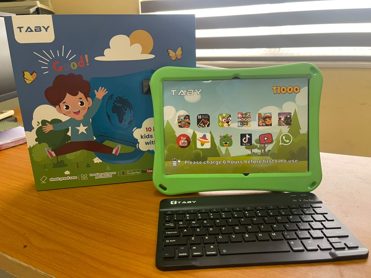 Taby 10 inch Kids Tablet Dual SIM