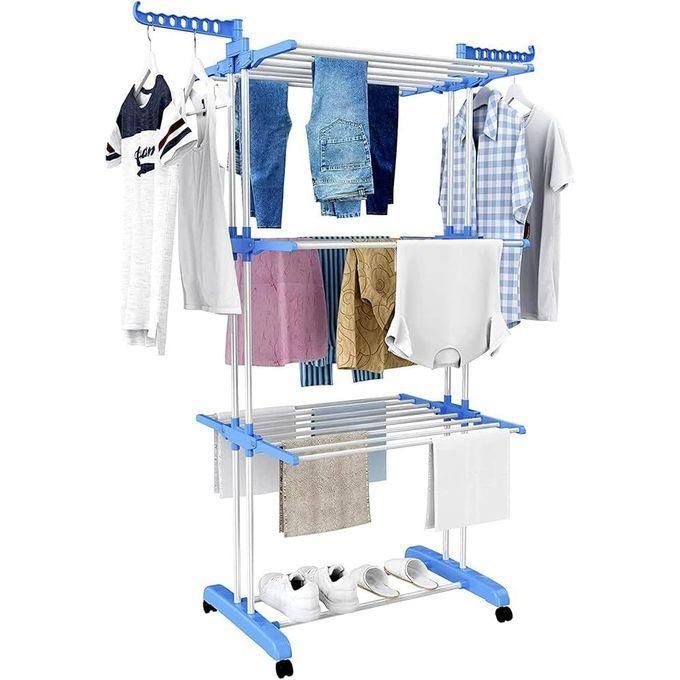 Foldable cloth and shoe dry line