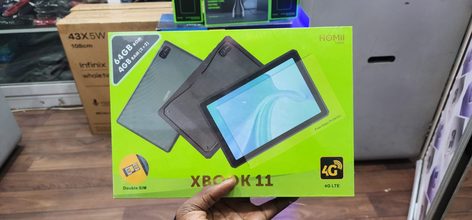 Homii Xbook11 Tablet 4GB+64GB, 4G lite,Double sim