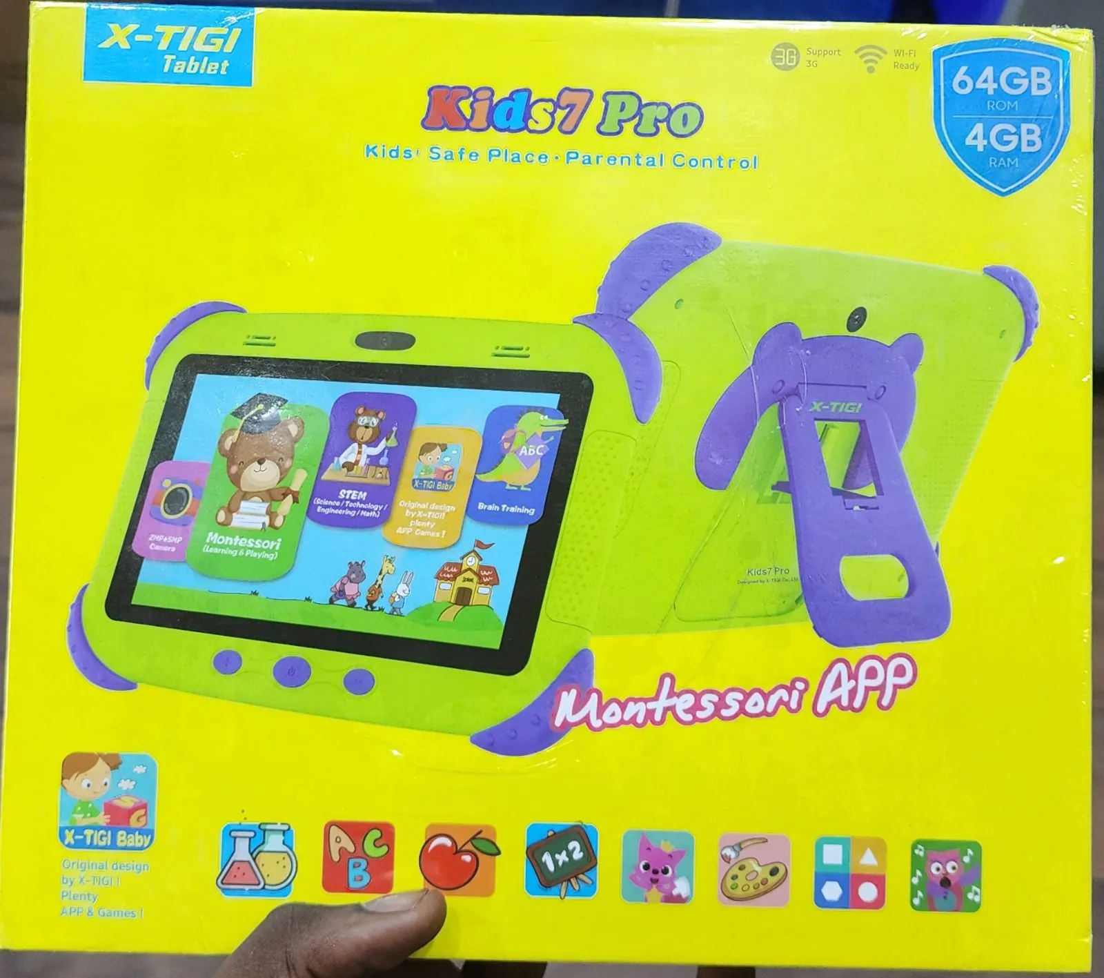 X-tigi kids 7 pro Tablet 7 inch 4GB+64GB