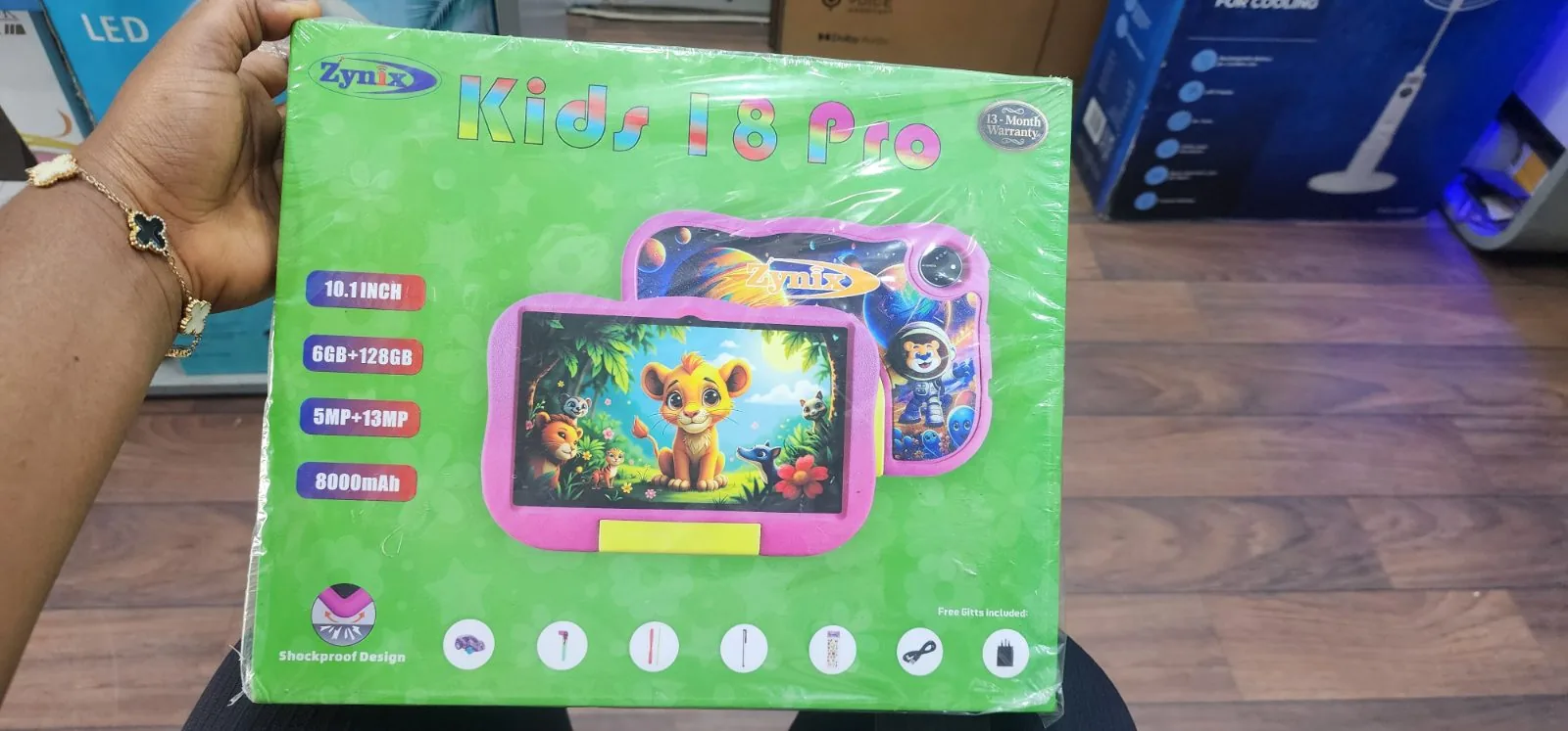 Zynix kids 18 pro 10.1 inches 128GB 8GB