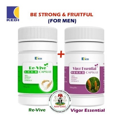 Kedi Revive And Vigor Pack - Vitamins For Sexual Health
