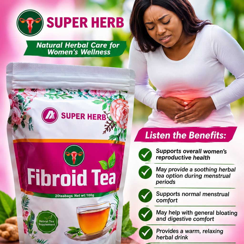 Super herb fibroid tea – natural women’s wellness