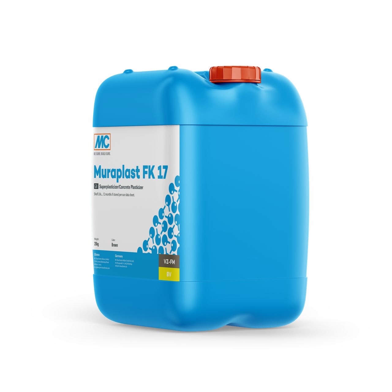 MC-Bauchemie Muraplast FK 17 High-Range Water-Reducing Concrete Admixture