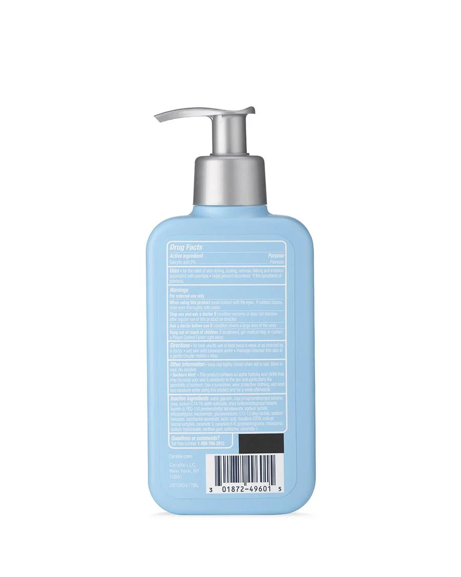 CeraVe Psoriasis Cleanser 237ml – Soothe, Exfoliate & Restore