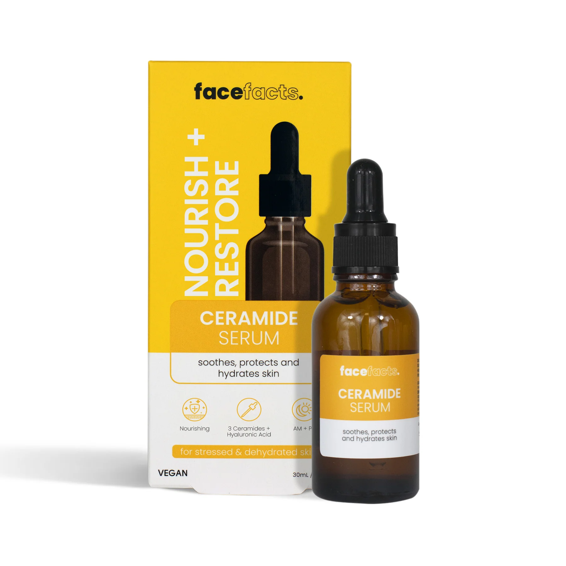 Face Facts Barrier Repair Ceramide Facial Serum – 30ml