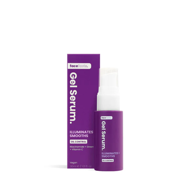 Face Facts Niacinamide Gel Serum Illuminate & Smooth Dull Skin - 30ml