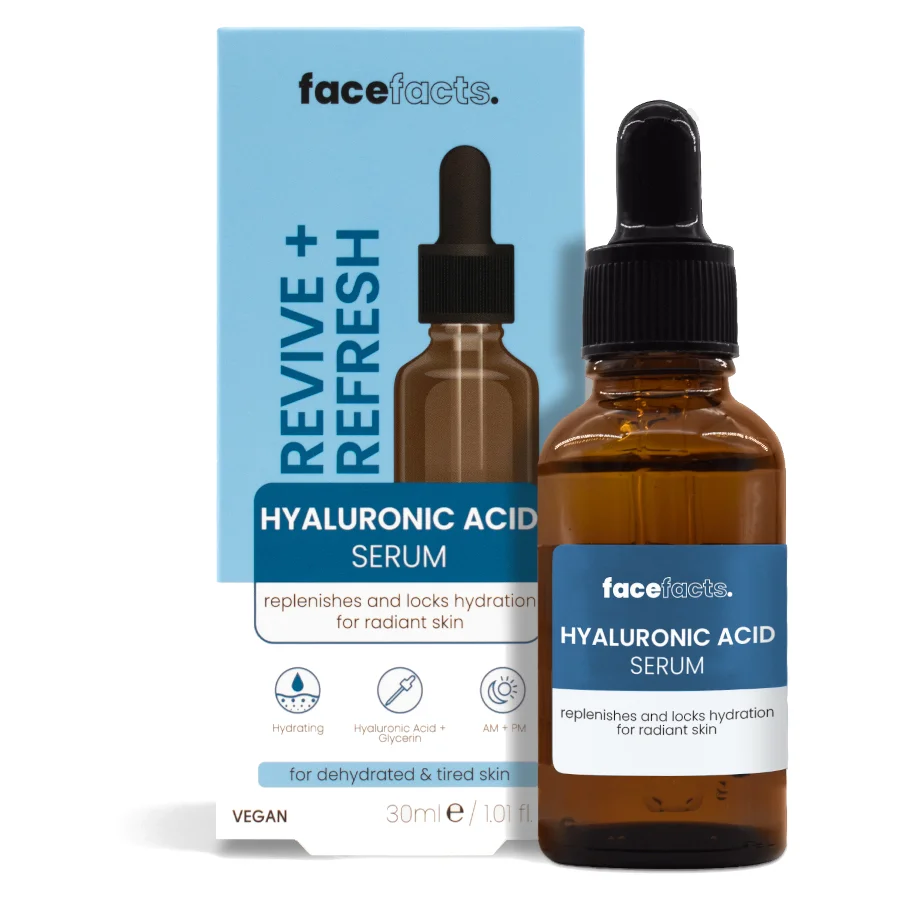 Face Facts Revive + Refresh Hyaluronic Acid Serum – 30ml