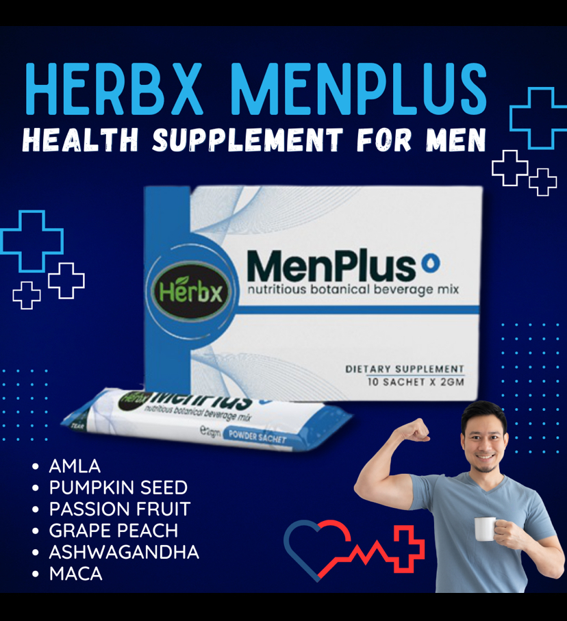 Herbx Menplus Health Supplement