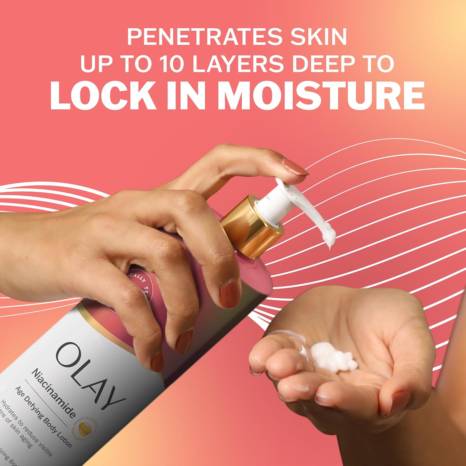 Olay niacinamide Age Defying Body Lotion (502ml)