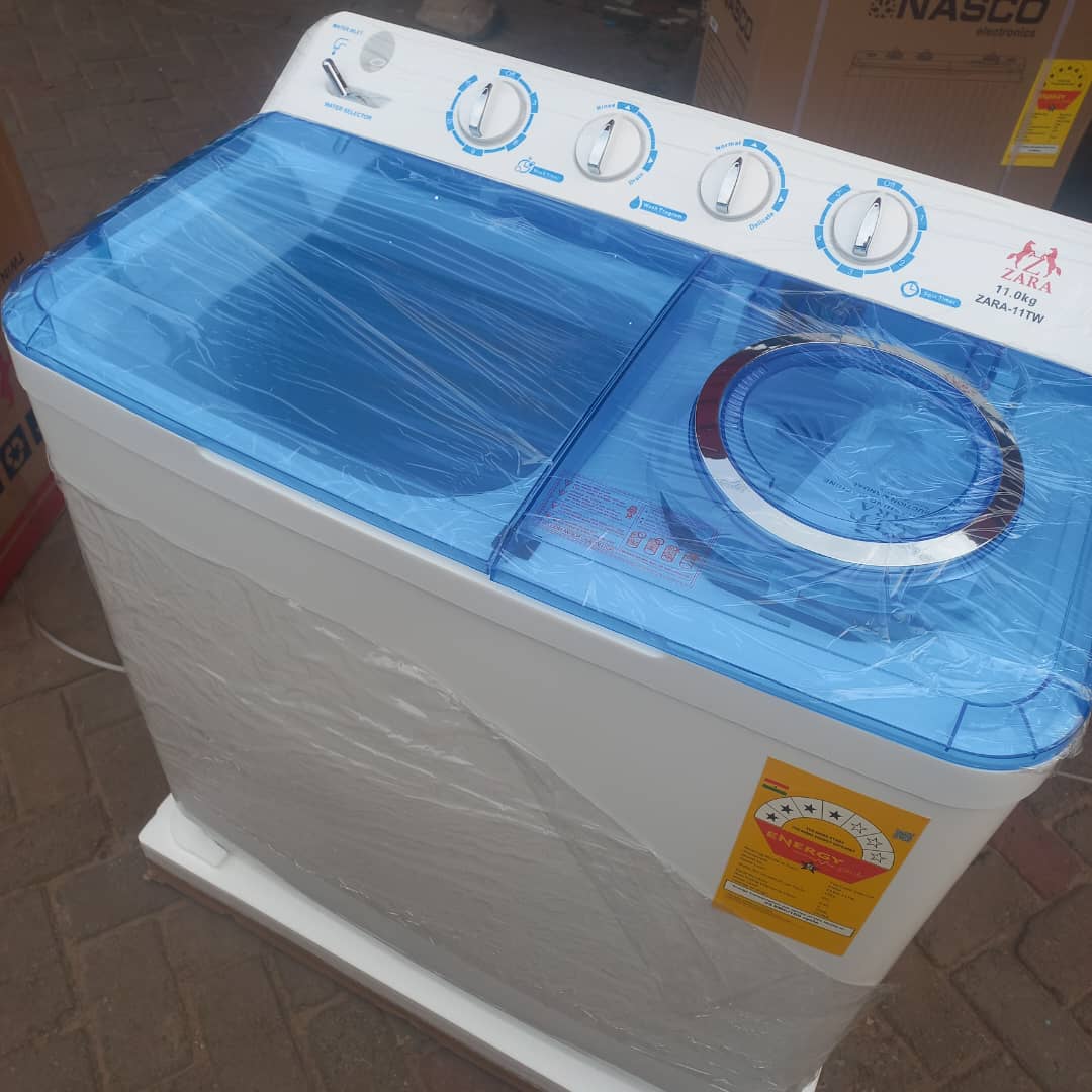Zara 13KG Semi Automatic Washing Machine – Twin Tub