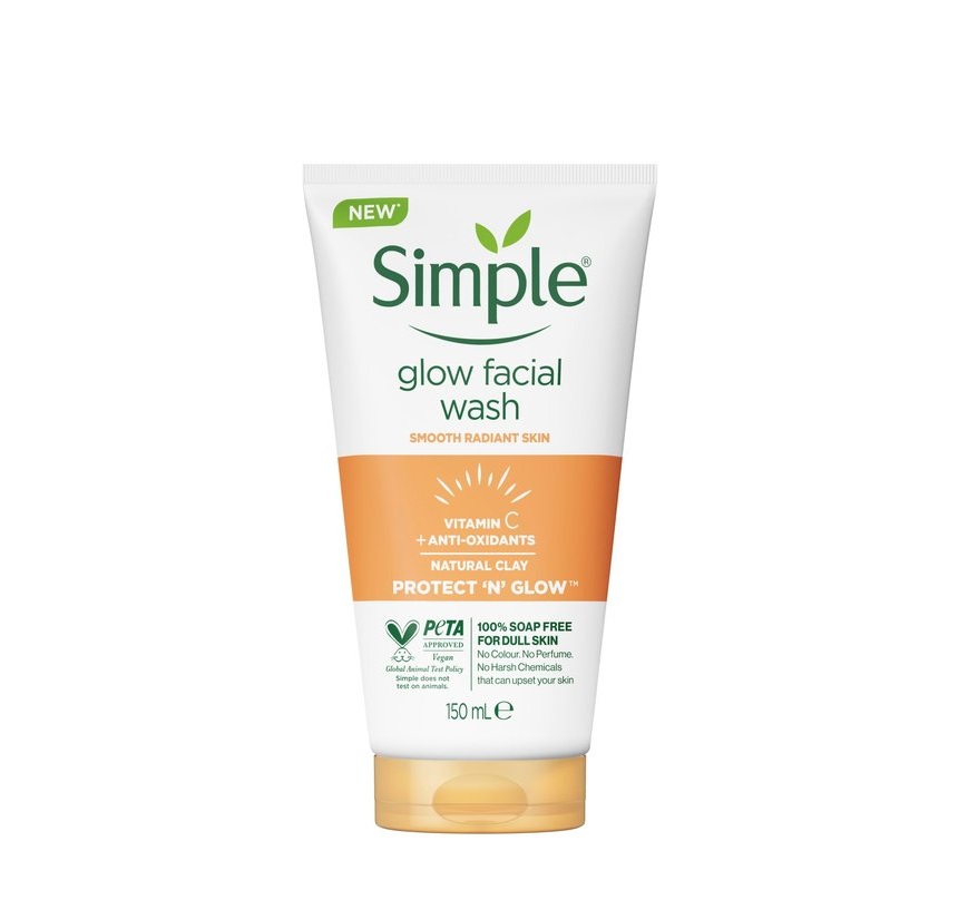 Simple Protect & Glow facial Wash 150ml