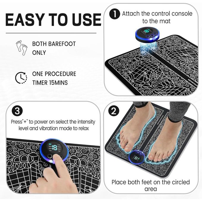 Electrical Muscle Stimulation Foot Massager