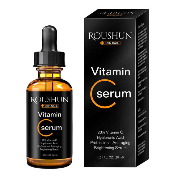 Vitamin C Face Serum - Brightening &amp; Hydrating Serum with Hyaluronic Acid