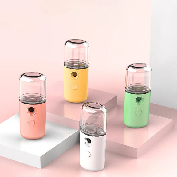 Nano Mist Sprayer - USB Rechargeable Facial Mister for Face, Hair &amp; Skin Hydration