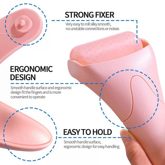 Ice Roller for Cooling Cryotherapy Tool for Puffiness, Pore Tightening &amp; Skin Soothing