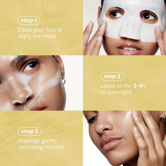 Bio-Collagen Real Deep Mask (4pcs) - Intensive Hydration, Firming &amp; Anti-Aging Sheet Mask