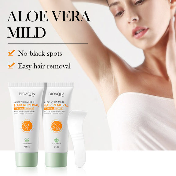 Hair Removal Cream - Fast &amp; Gentle Depilatory for Legs, Arms, Underarms &amp; Bikini Line