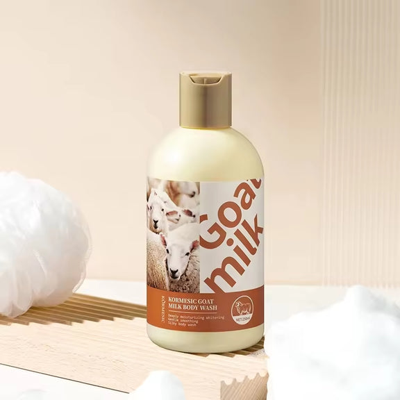 Goat Milk Body Wash - Gentle Moisturizing Cleanser for Dry &amp; Sensitive Skin