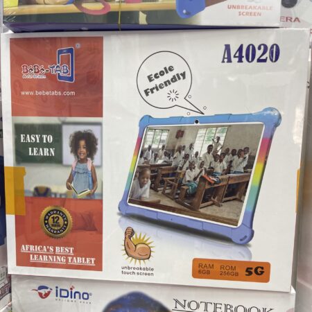 Bebe Kids Tablet A4020 Dual SIM 6GB 256GB 5G Unbreakable Screen