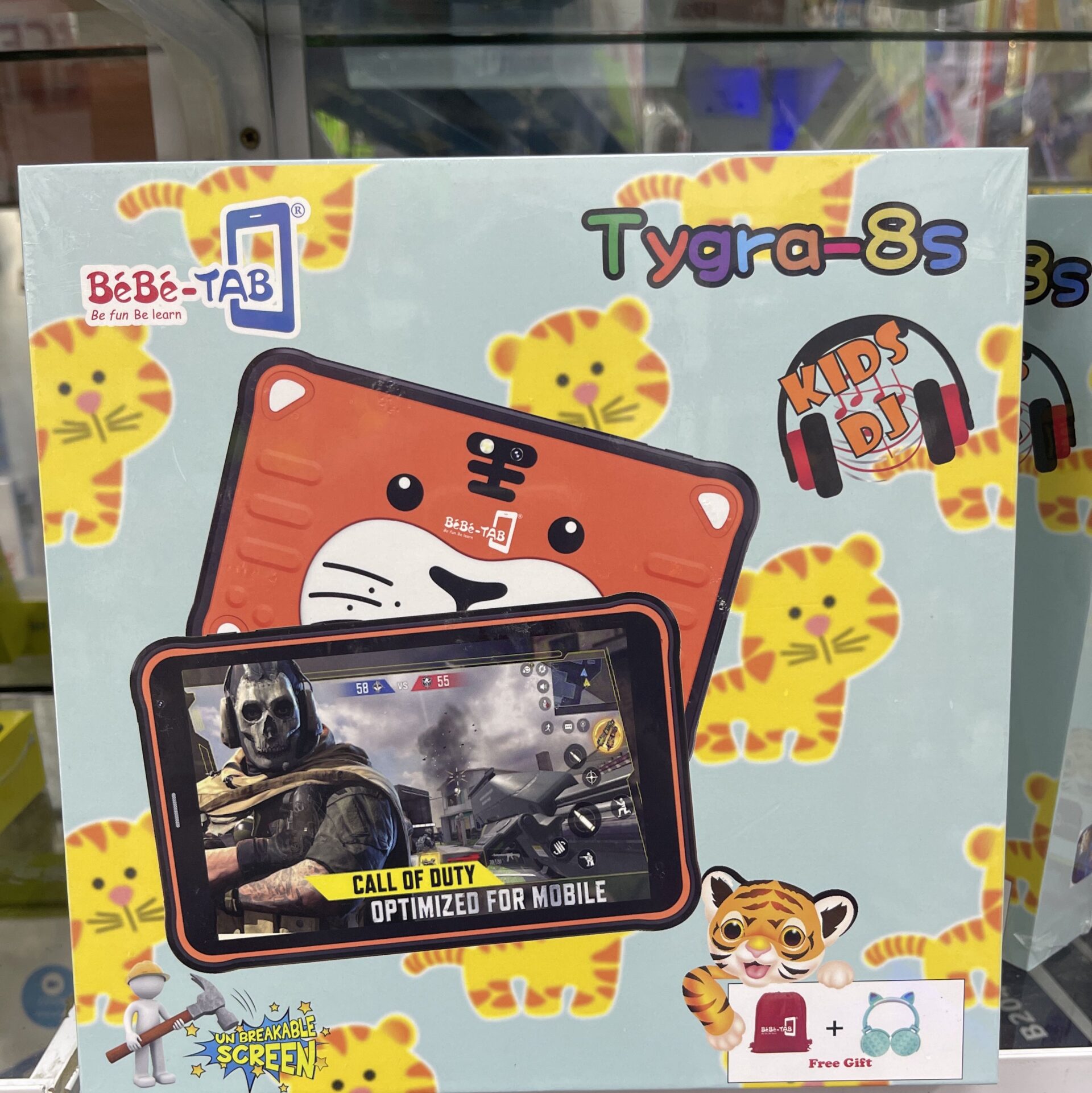 Bebe Tygra 8s 4 128GB Dual SIM Unbreakable Screen