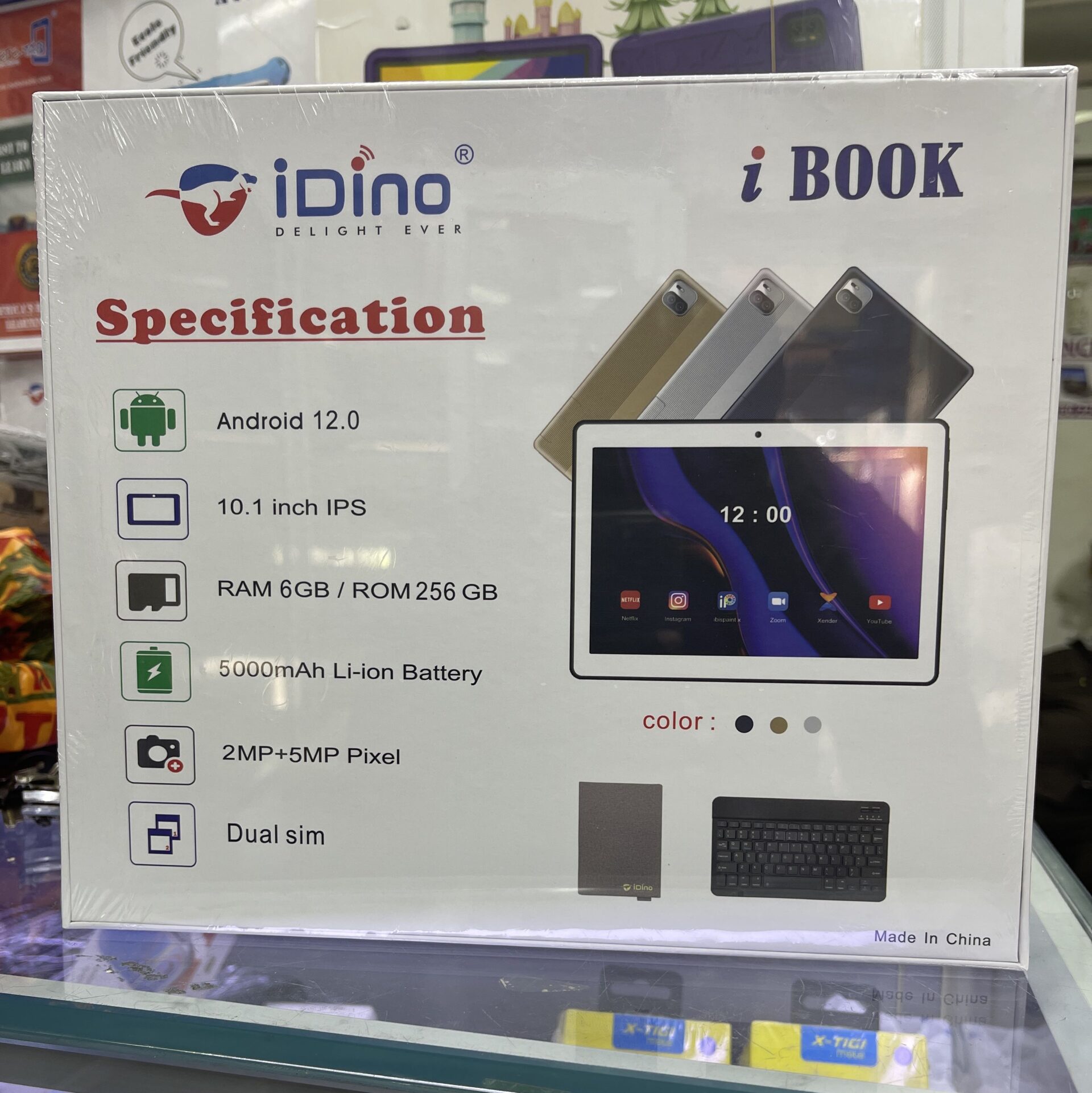 Idino iBook Africa Edition 5G 6GB 256GB Dual SIM plus Keyboard