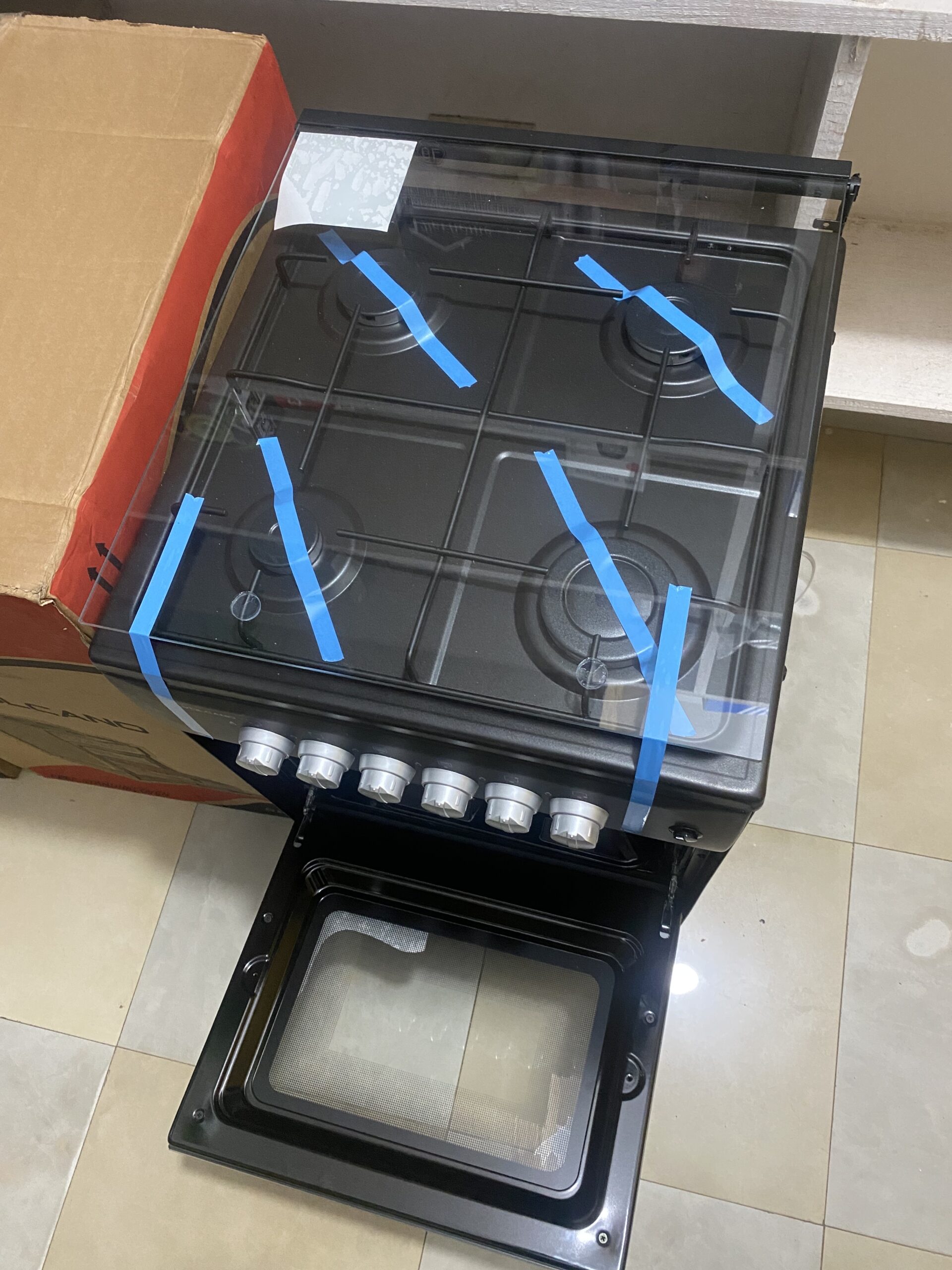 Volcano Gas Burner 50×50 Standing Cooker Oven and Grill