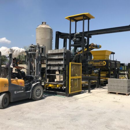 PRS-1200 Fully Automatic Concrete Block Machine