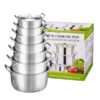7pcs Aluminum Cooking pot