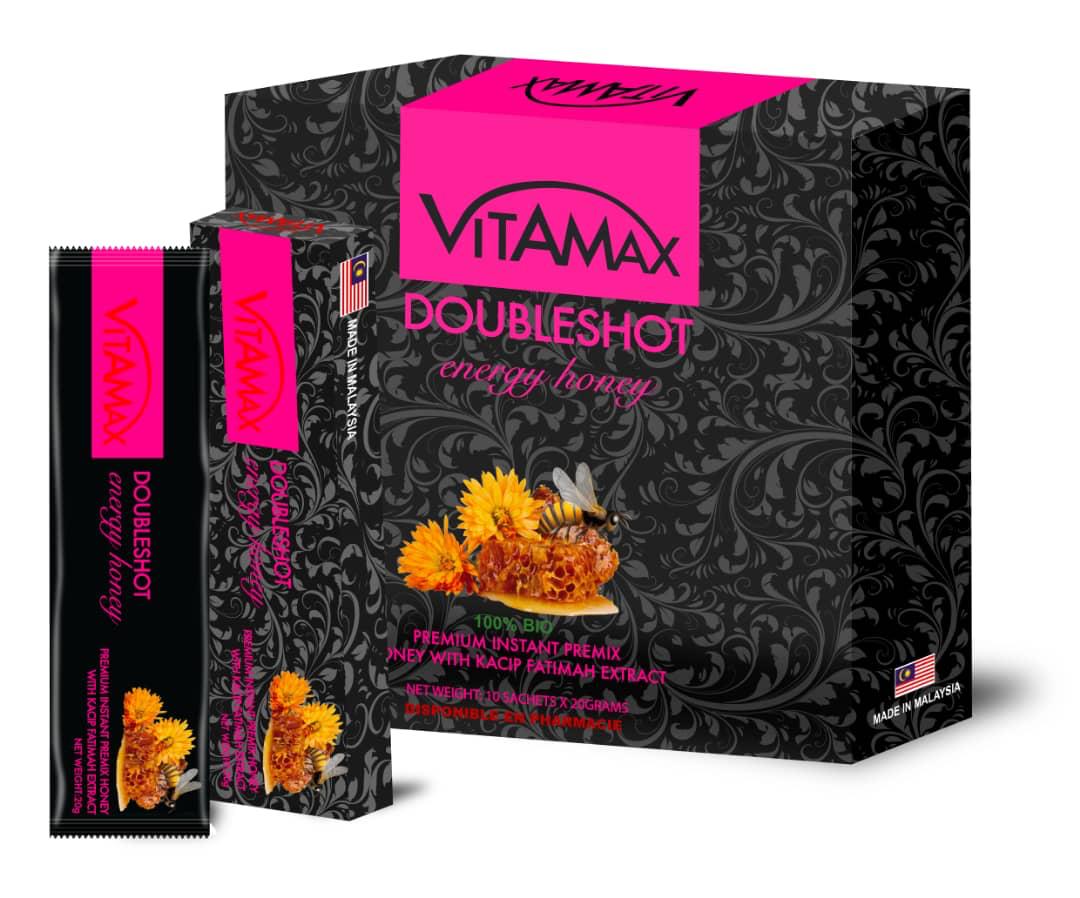 Original Vitamax Doubleshot Energy Honey with Kacip for Women