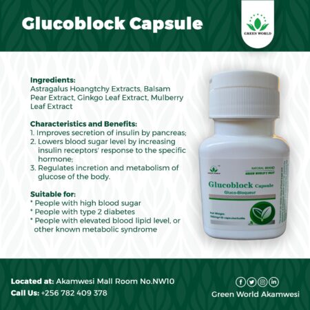 Glucoblock Capsule Control Blood Sugar Level