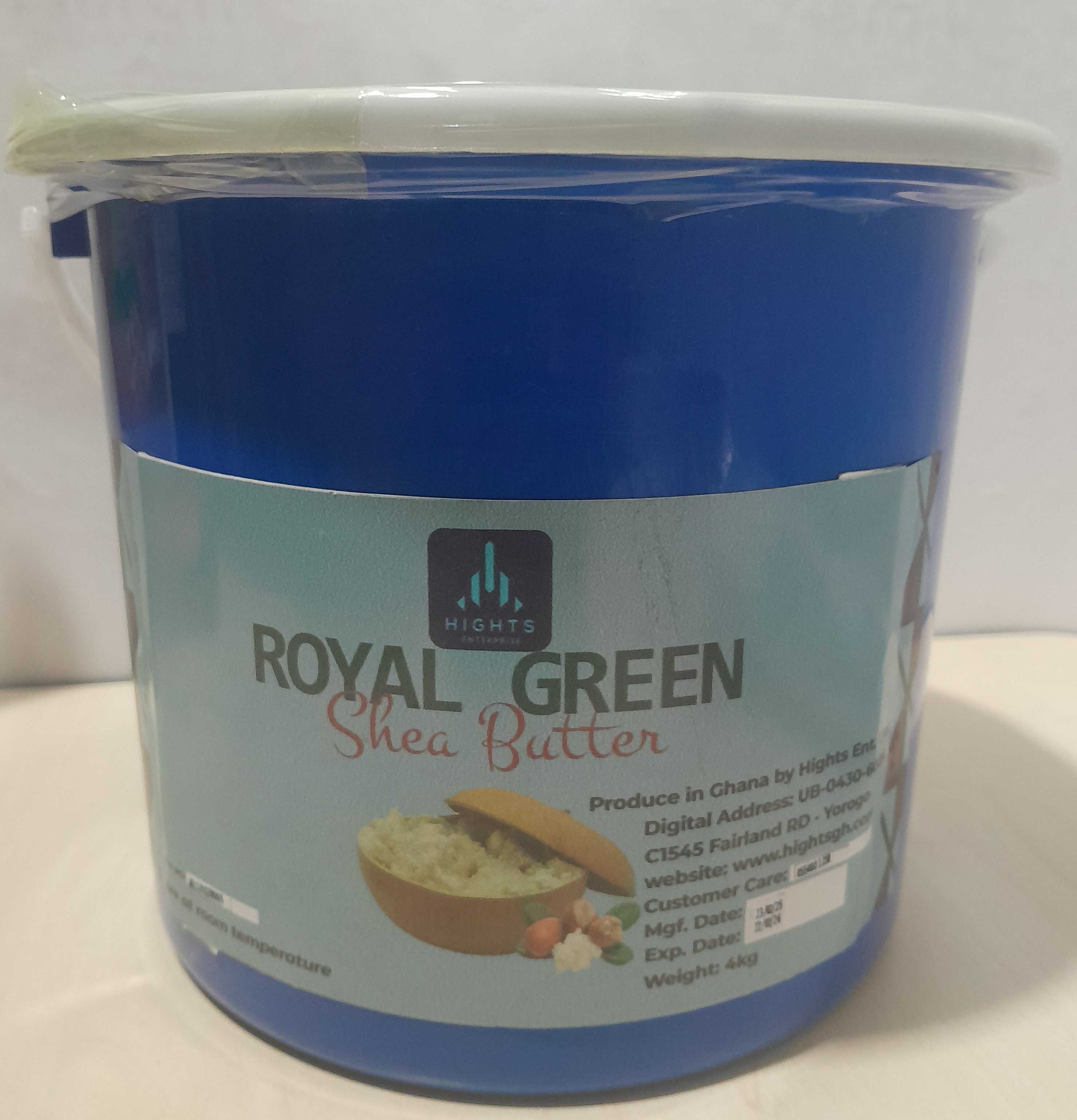 Royal Green Shea Butter 4kg from Ghana