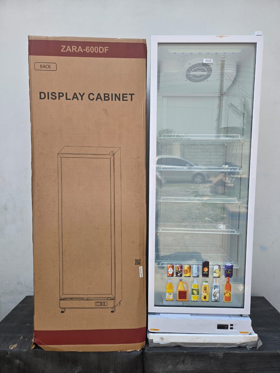 Zara 591 Litres Display Refrigerator 600DF