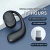 Bone Conduction Handsfree Noise Canceling Bluetooth Earphones For Driving Audifonos