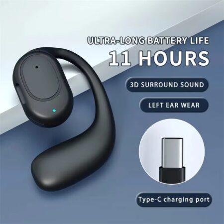Bone Conduction Handsfree Noise Canceling Bluetooth Earphones For Driving Audifonos