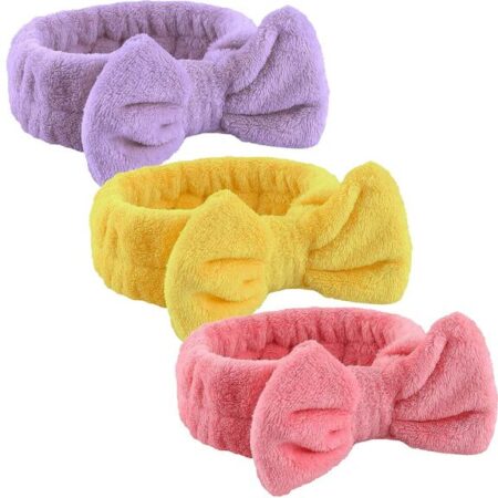 Headband - Soft Elastic Hairband for Face Wash, Makeup & Skincare