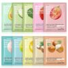 Sadoer Fruit Face Mask - Moisturizing & Hydrating Facial Mask for Glowing, Soft Skin