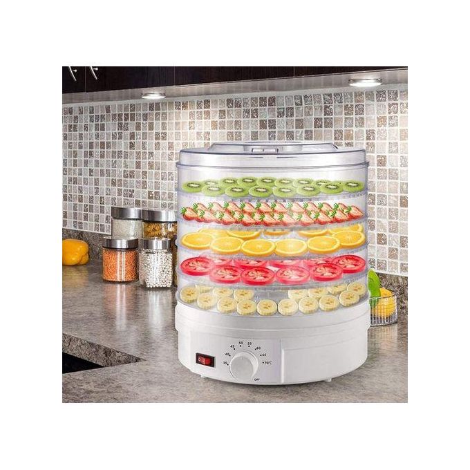 Home 5 tier Fruit And Vegetable Food Dehydrator