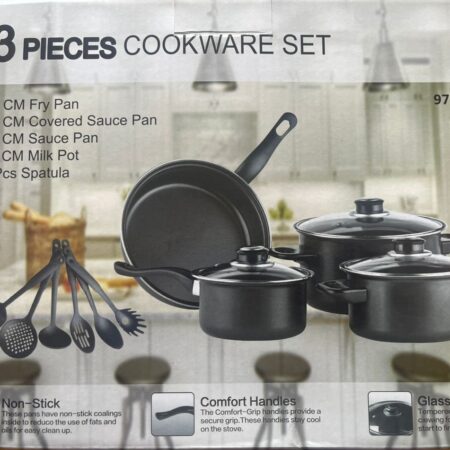 13 Pieces Non-Stick Cookware Set