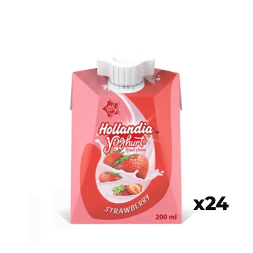 Hollandia Yoghurt Strawberry Fruit Drink 200ml x24